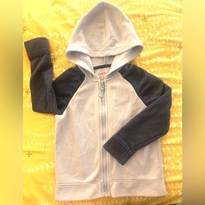 Cat & Jack Raglan Sleeve Zip Hoodie 5T